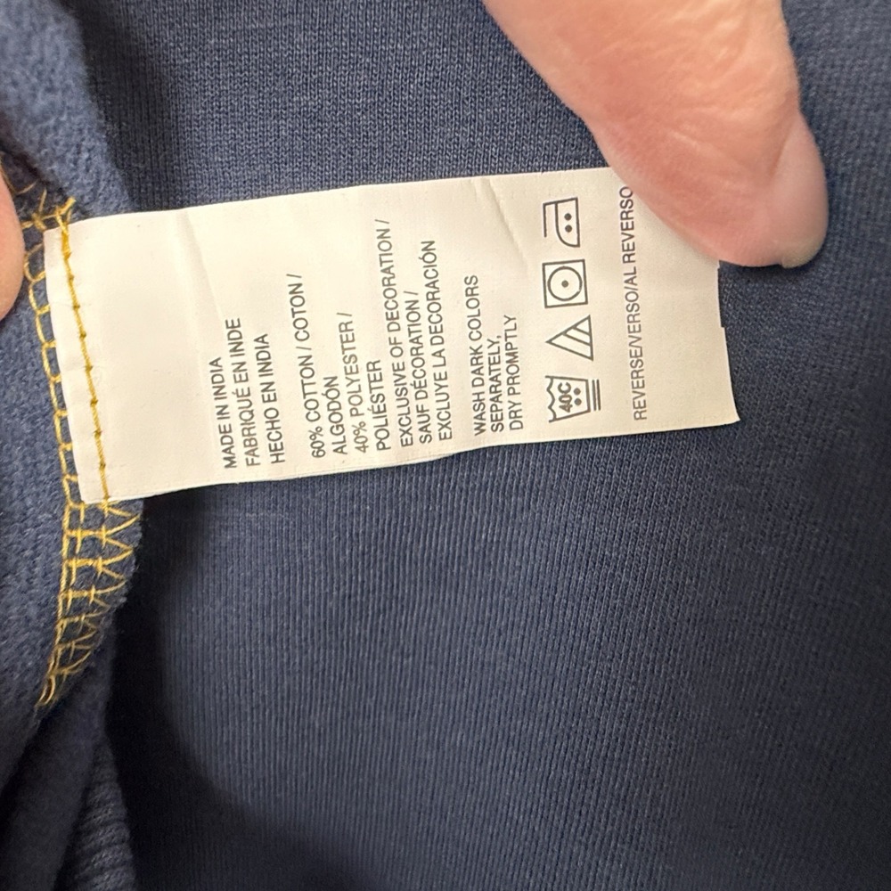 Izod Saltwater Mens Colorblock Yellow Navy 45FK112700 Large - Picture 8 of 8